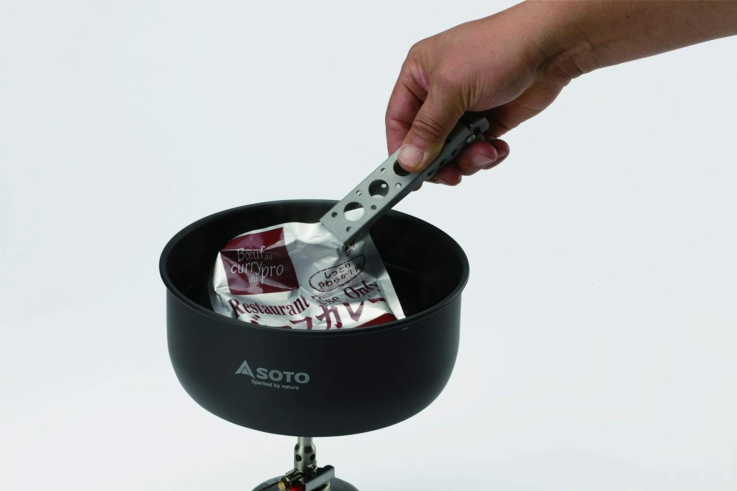 SOTO SOTO Navigator Camping Cookware Set - Slip and Shock Resistant, Corrosion Resistant, Multi-Functional 5