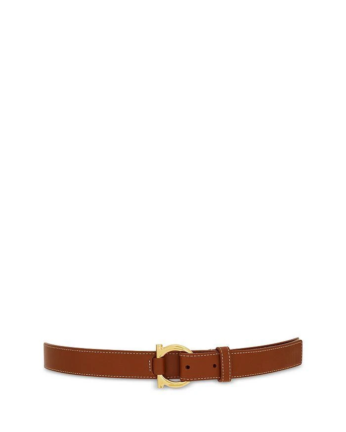 Salvatore Ferragamo Women's Donna Gancini Leather Belt 1