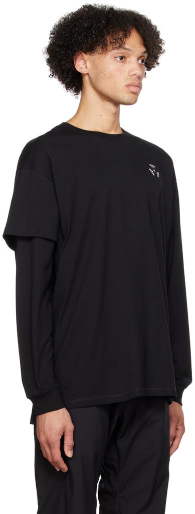 ACRONYM® Black Layered Long Sleeve T-Shirt