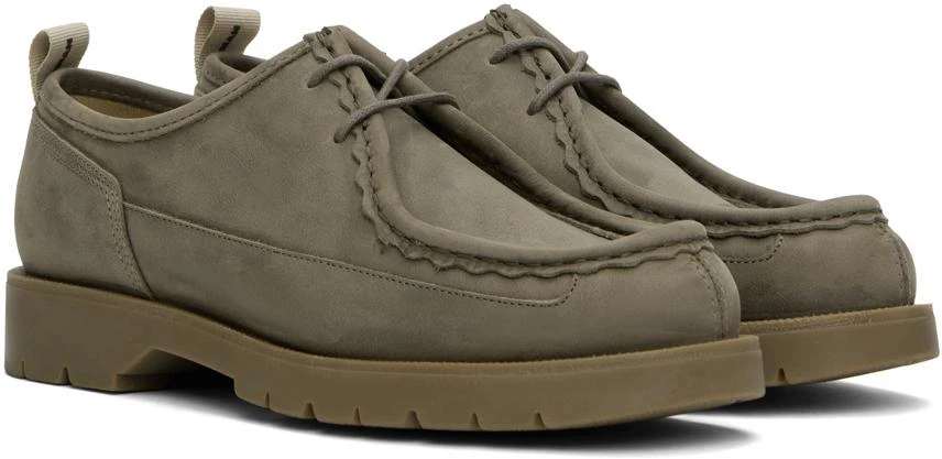 KLEMAN Khaki Bastille N Bio Derbys 4