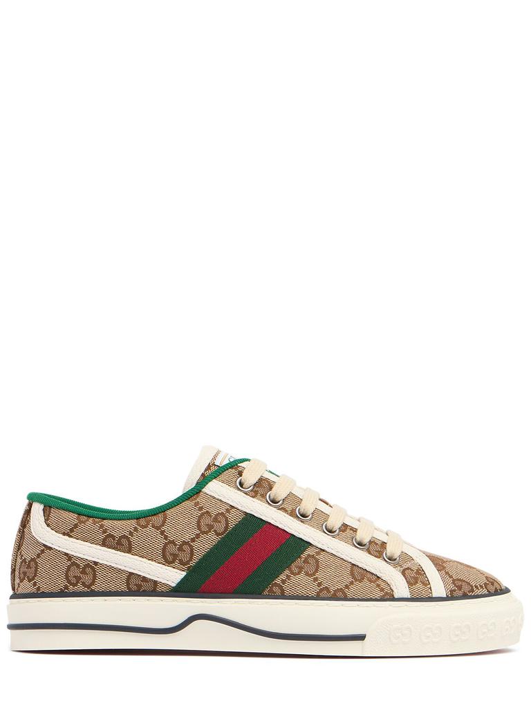 GUCCI 10mm Gucci Tennis 1977 Canvas Sneakers