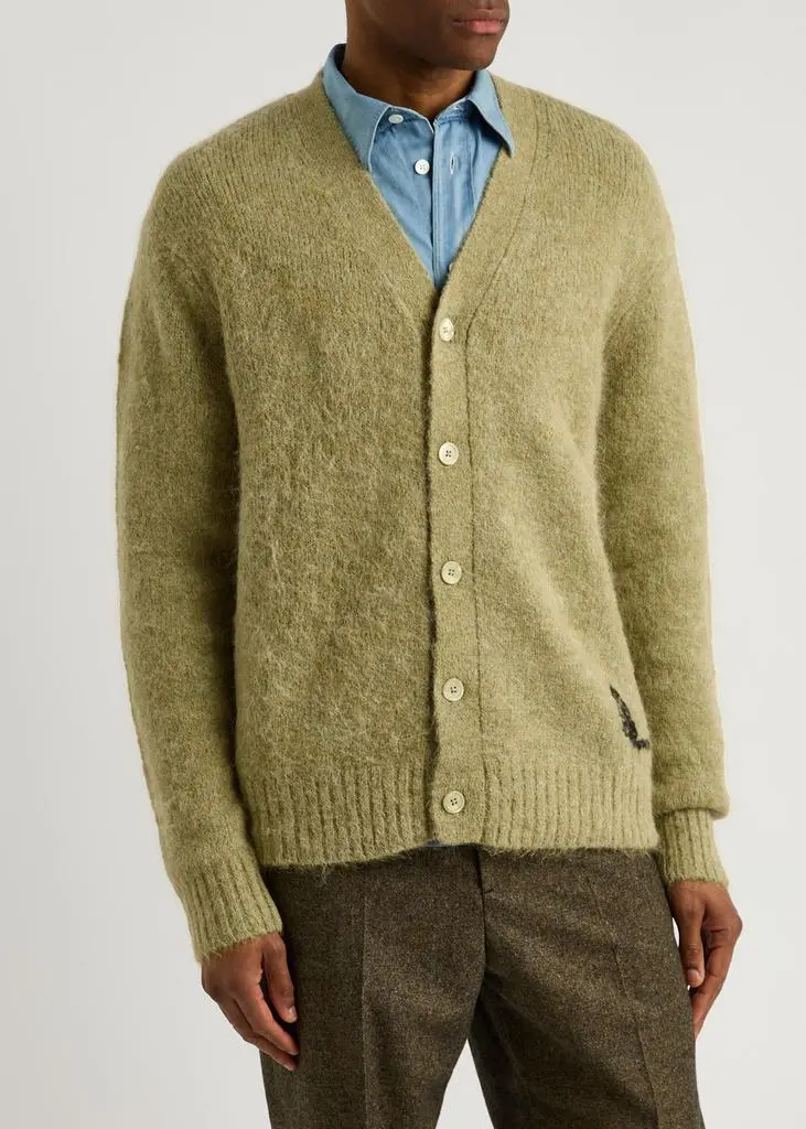 NN07 Kyle alpaca-blend cardigan  2