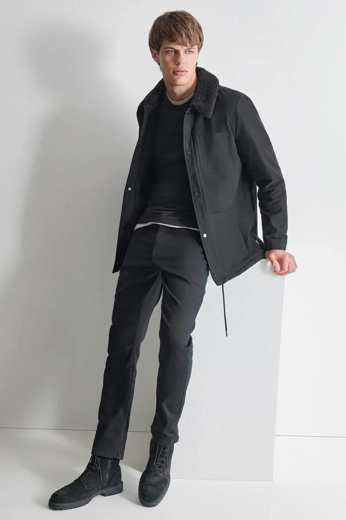 DKNY SHERPA LINED WORKER JACKET 4