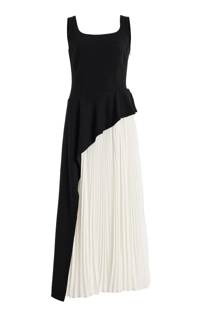 SIMKHAI SIMKHAI - Silas Drop-Waist Knit-Combo Midi Dress - Navy - S - Moda  Operandi - Dresses & Skirts - BeyondStyle