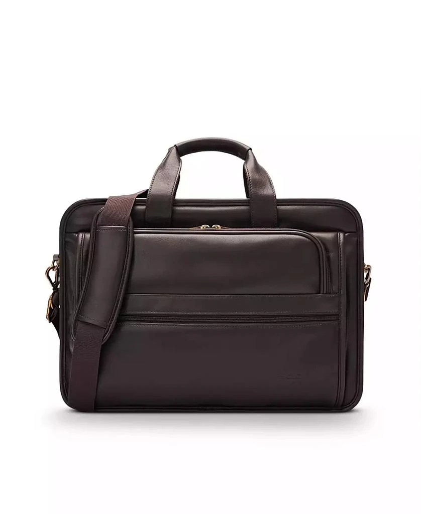SOLO New York Classic Leather Briefcase 1