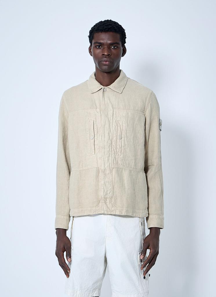 Stone Island Garment Dyed Overshirt L - Shirts - BeyondStyle