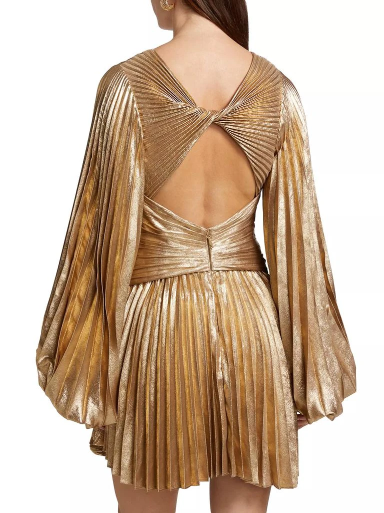 Acler Geneva Metallic Minidress 5