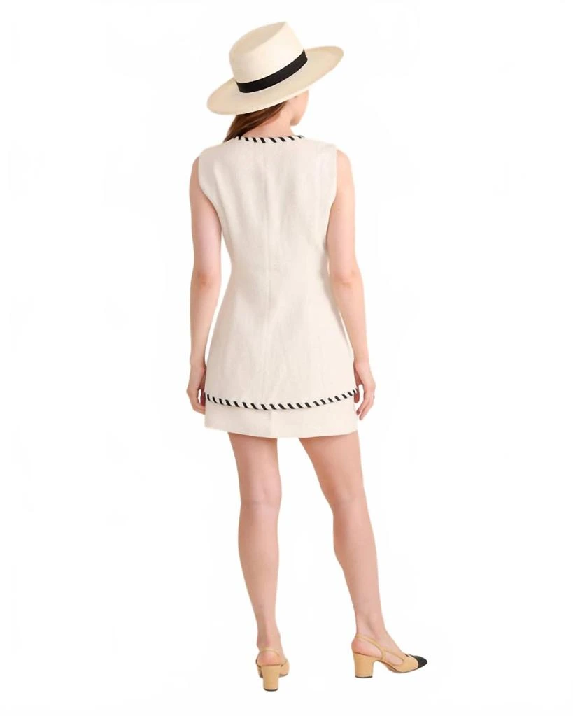 S'edge Taylor Vest In Ivory 3