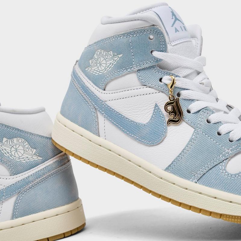 womens air jordan retro 1 mid se casual shoes