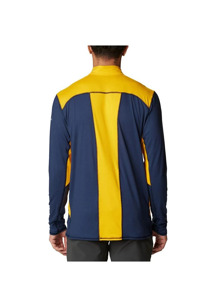 Columbia NCAA West Virginia Mountaineers Tech Trail™ Omni-Shade Quarter-Zip Top 2