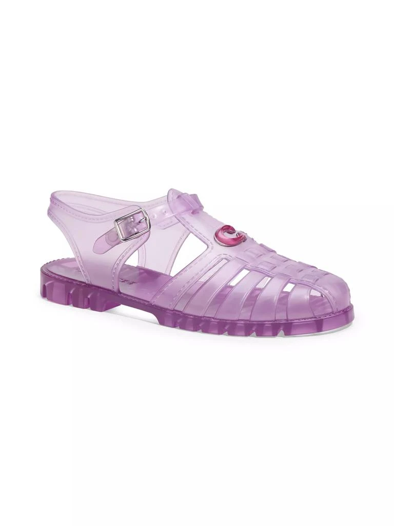 Coach Jelly PVC Logo Sandals 2