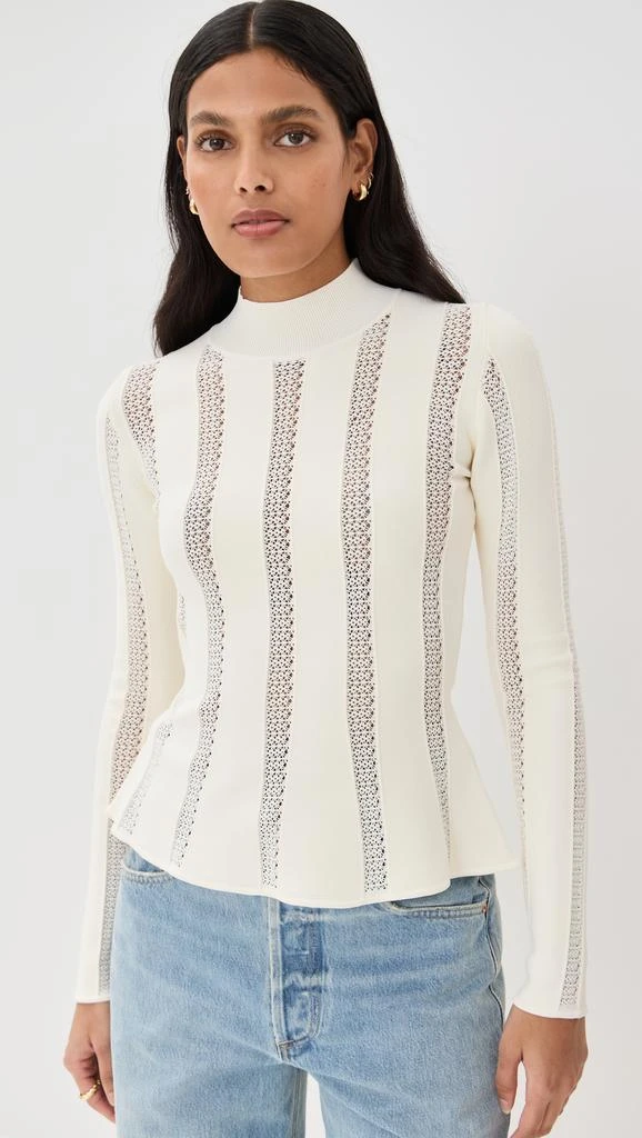 Sea Devon Knit Peplum Top 6