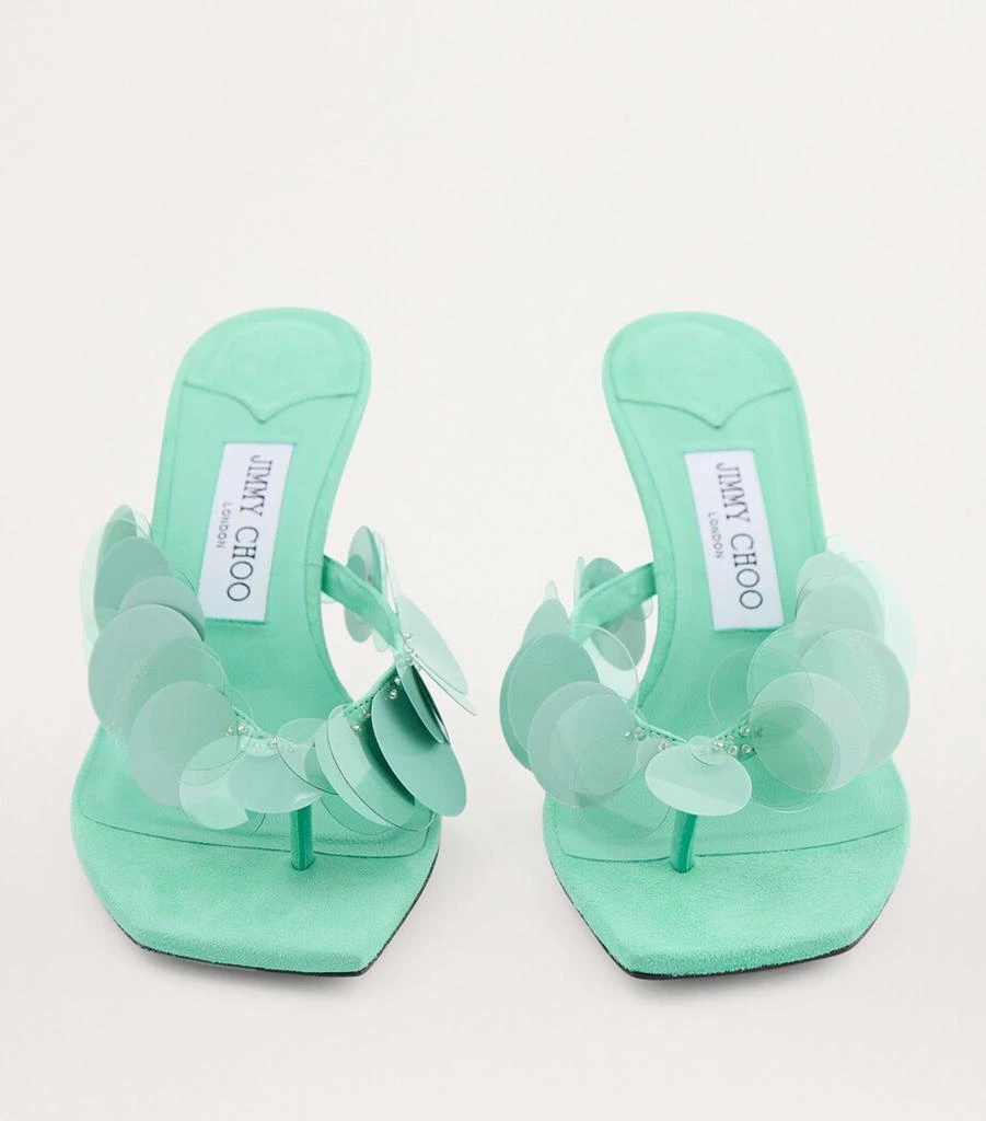 Jimmy Choo Freja 70 Suede Heeled Sandals 2