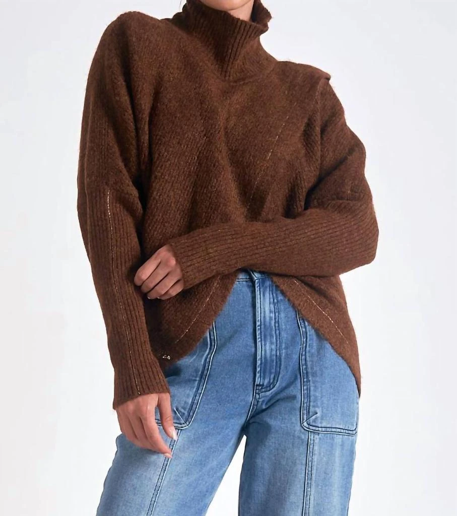 Elan Elan - Cross Front Sweater 1