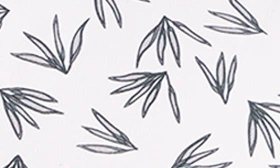Jared Lang Trim Fit Leaf Print Button-Up Shirt 4