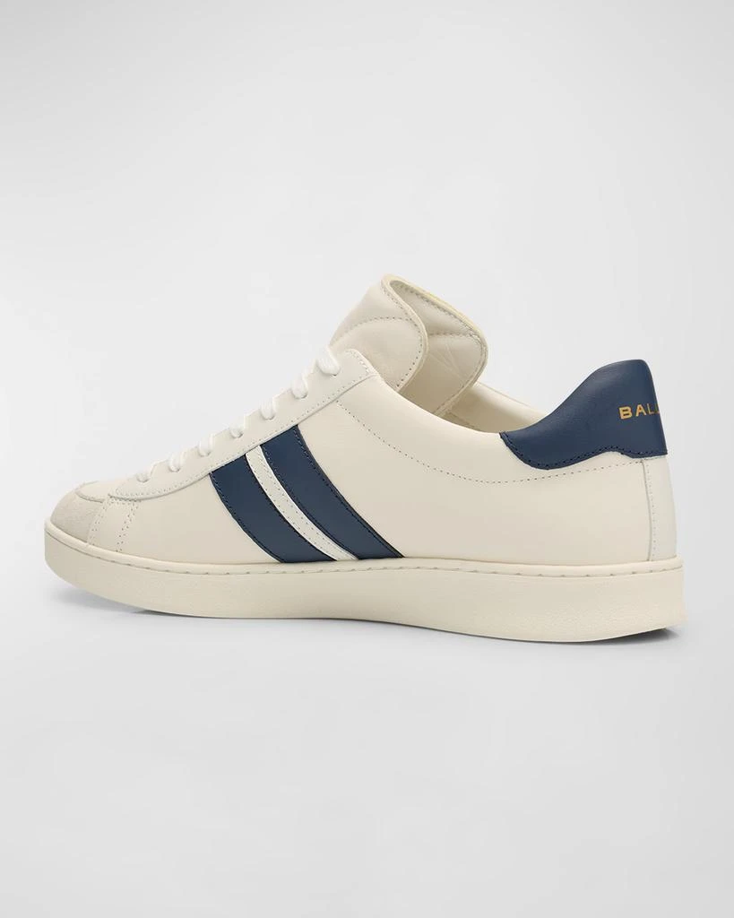 Bally Men's Low-Top Leather Tennis Sneakers 4