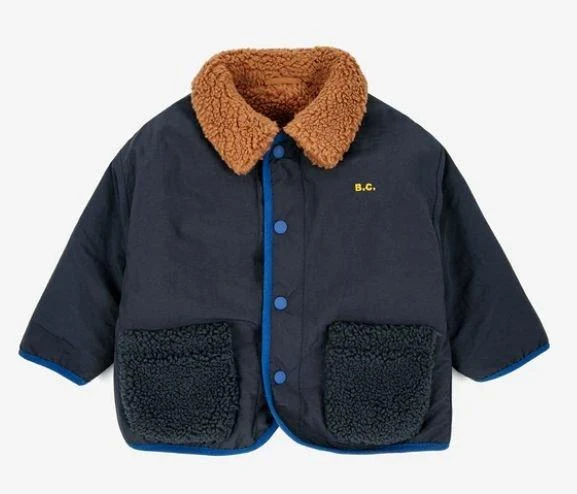 BOBO CHOSES Bobo Choses Sherpa-Collar Jacket