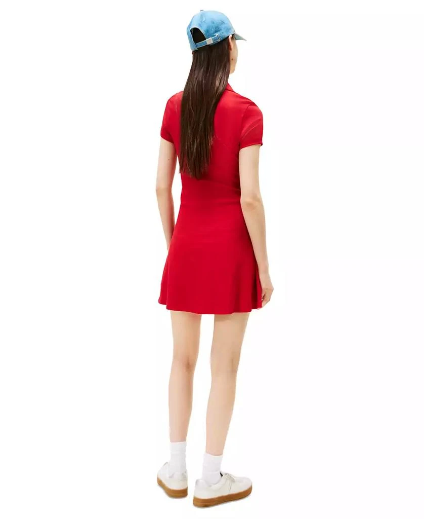 Tommy Jeans Women's Fit & Flare Ribbed Polo Dress 4