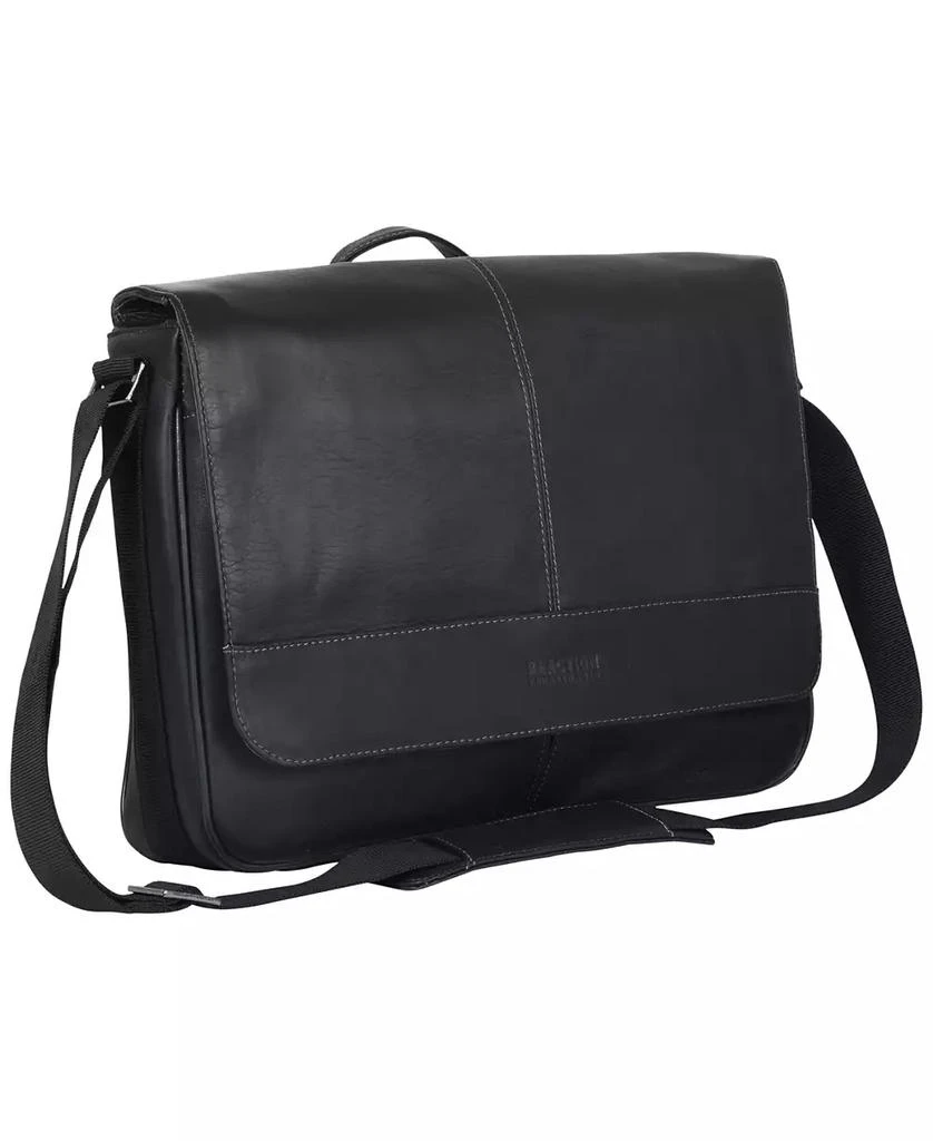 Kenneth Cole Colombian Leather Crossbody 15.6" Laptop & Tablet Messenger Bag 2