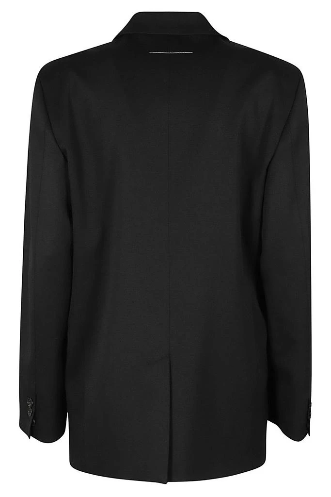 MM6 Maison Margiela MM6 Maison Margiela Top Insert Detailed Single Breasted Blazer 2