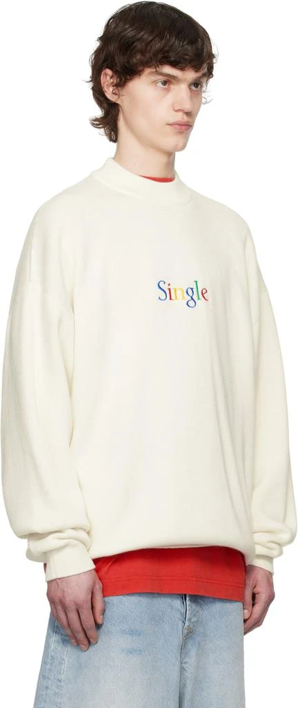 Vetements Off-White 'Single' Sweater 2