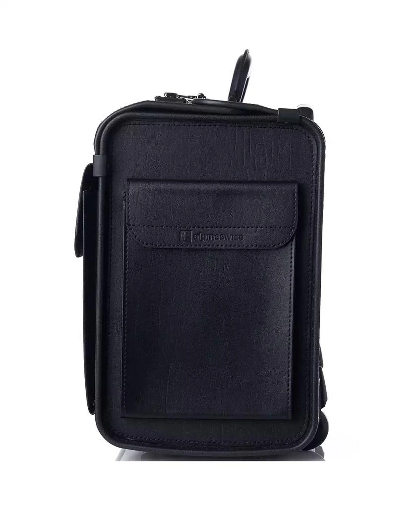Alpine Swiss 19 Wheeled Briefcase Rolling Case Sales Sample Pilot Lawyer Attache 9