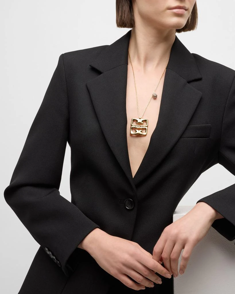 Givenchy 4G Liquid Golden Pendant Necklace 5