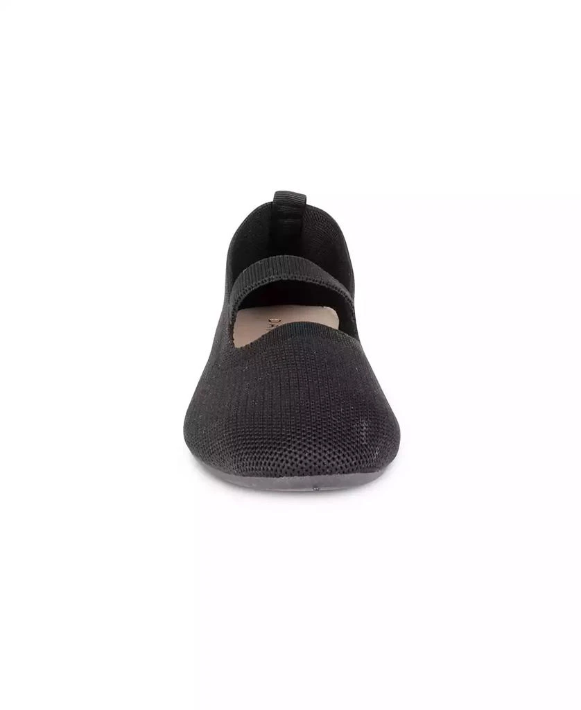 Danskin Women's Shine Knit Flat 4