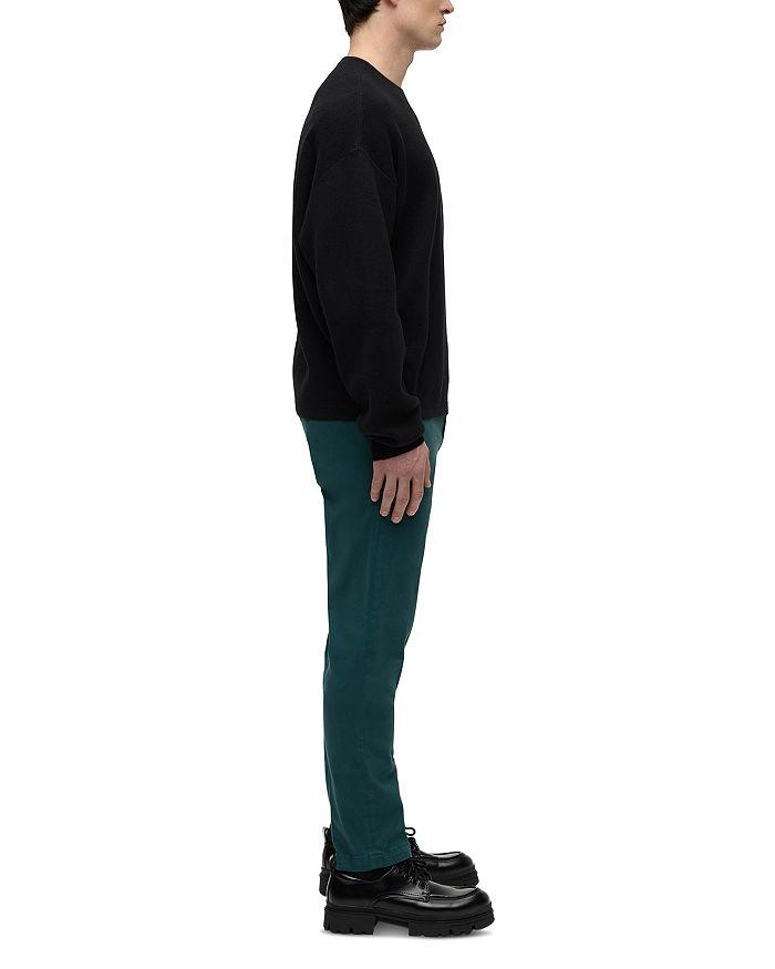 Hudson Classic Slim Straight Fit Chinos in Deep Teal