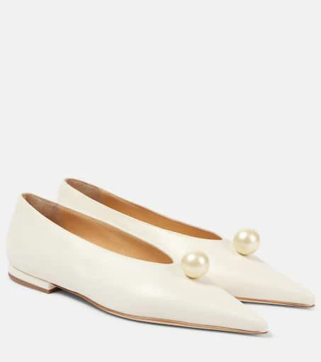 Magda Butrym Leather ballet flats 1