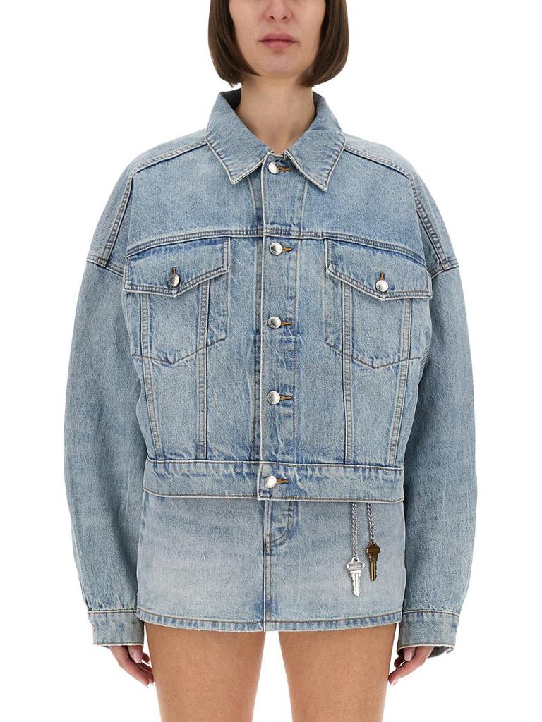 ジャケット・アウター ALEXANDER WANG Core Trucker Denim Jacket Alexander Wang Shrunken Denim Trucker Jacket | Nordstrom
