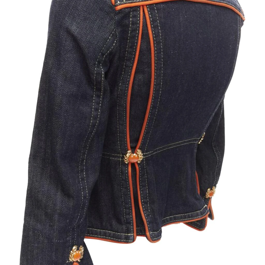 DSQUARED2 crab denim cropped jacket 2