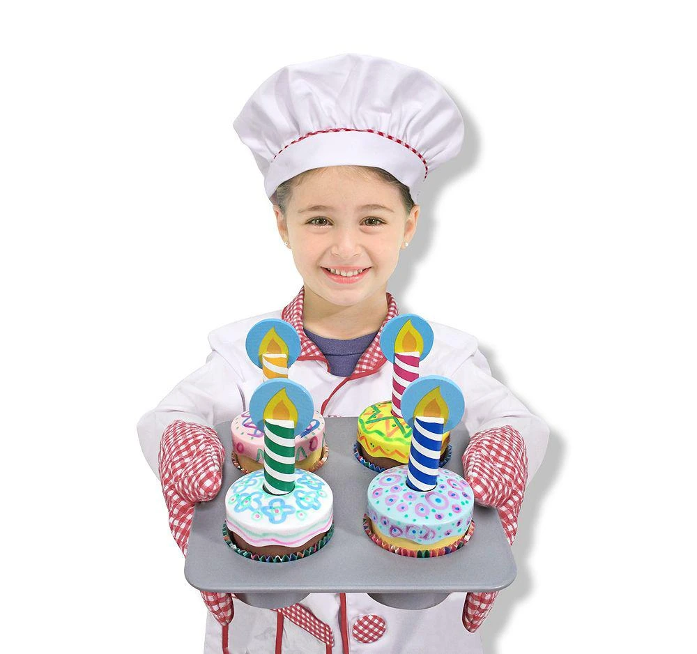 Melissa & Doug Bake & Decorate Cupcake Set - Ages 3+ 2