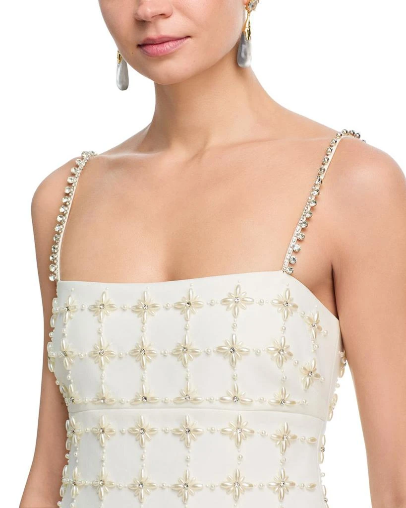 Cinq à Sept Pearl Crystal Iris Dress 3