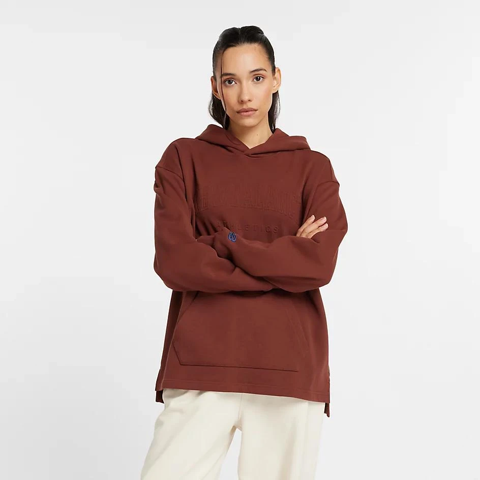 New Balance Embossed Graphic Fleece Hoodie from New Balance Outlet