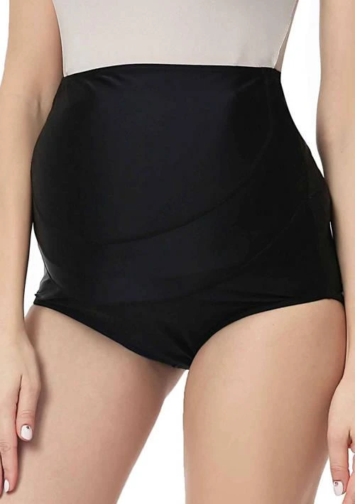 Kimi & Kai Kai Maternity  Kortney Upf 50 Belly Support  Swim Bottoms 1