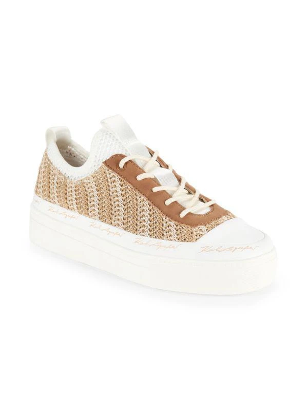 Karl Lagerfeld Paris Cona Low Top Platform Sneakers 2