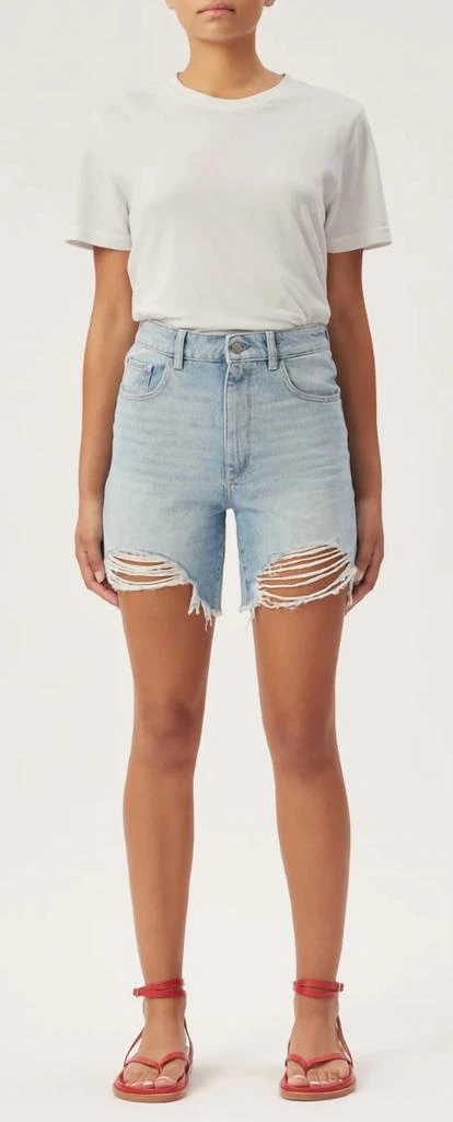 DL1961 - Women's Emilie Short High Rise Short In Blue 1