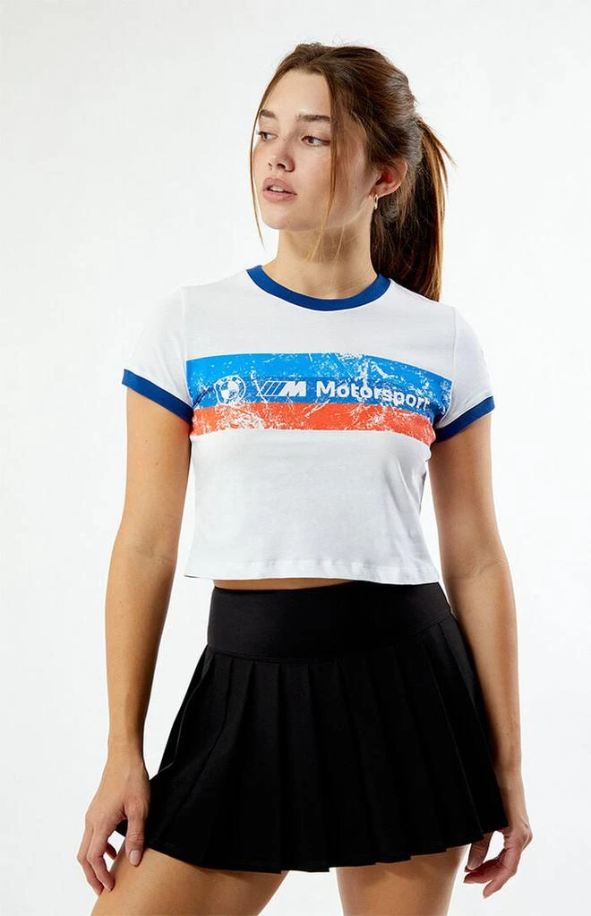 Puma BMW Motorsport Vintage Cropped T-Shirt 1