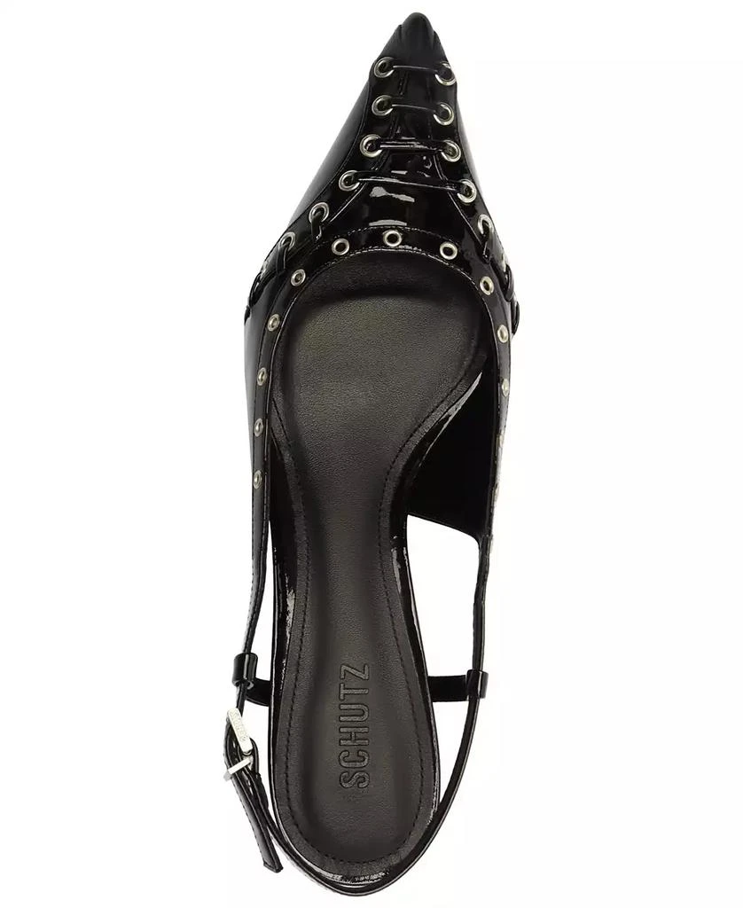 Schutz Women's Ruth Mid-Pointed Toe Pumps 4