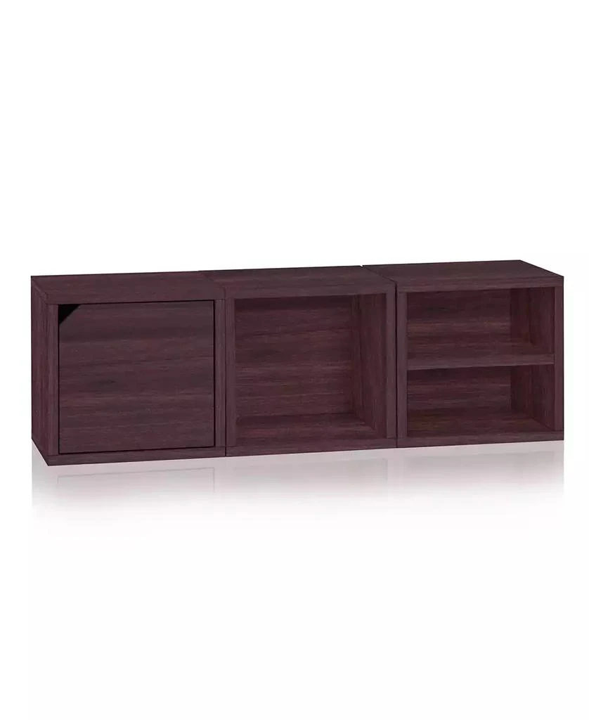 Way Basics Eco Stackable Connect Storage Cube with Door 7