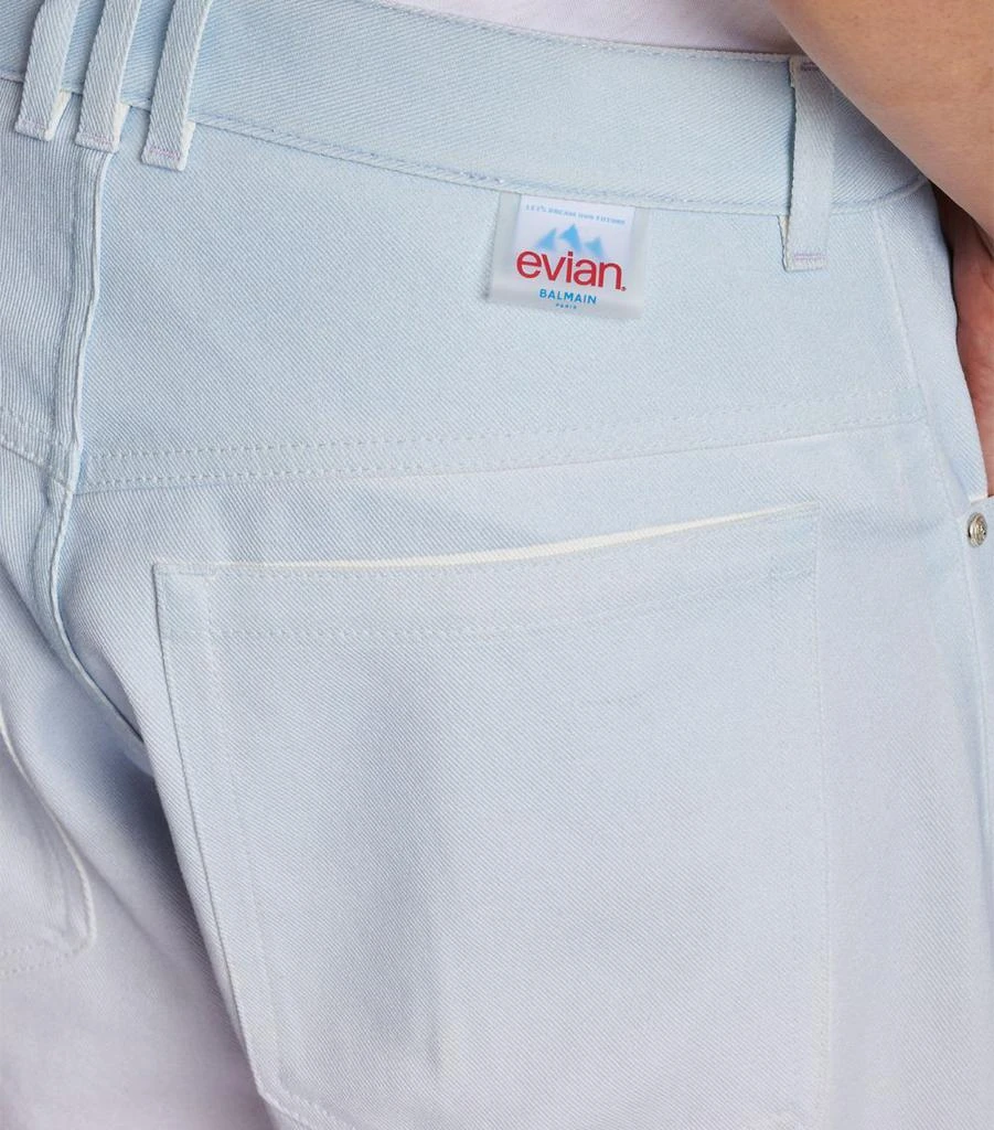 Balmain x Evian Gradient Denim Jeans 6