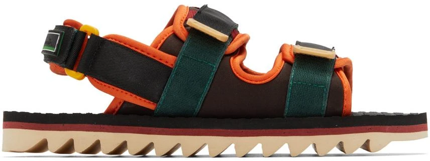 Paul Smith Orange Hiroshi Sandals 1