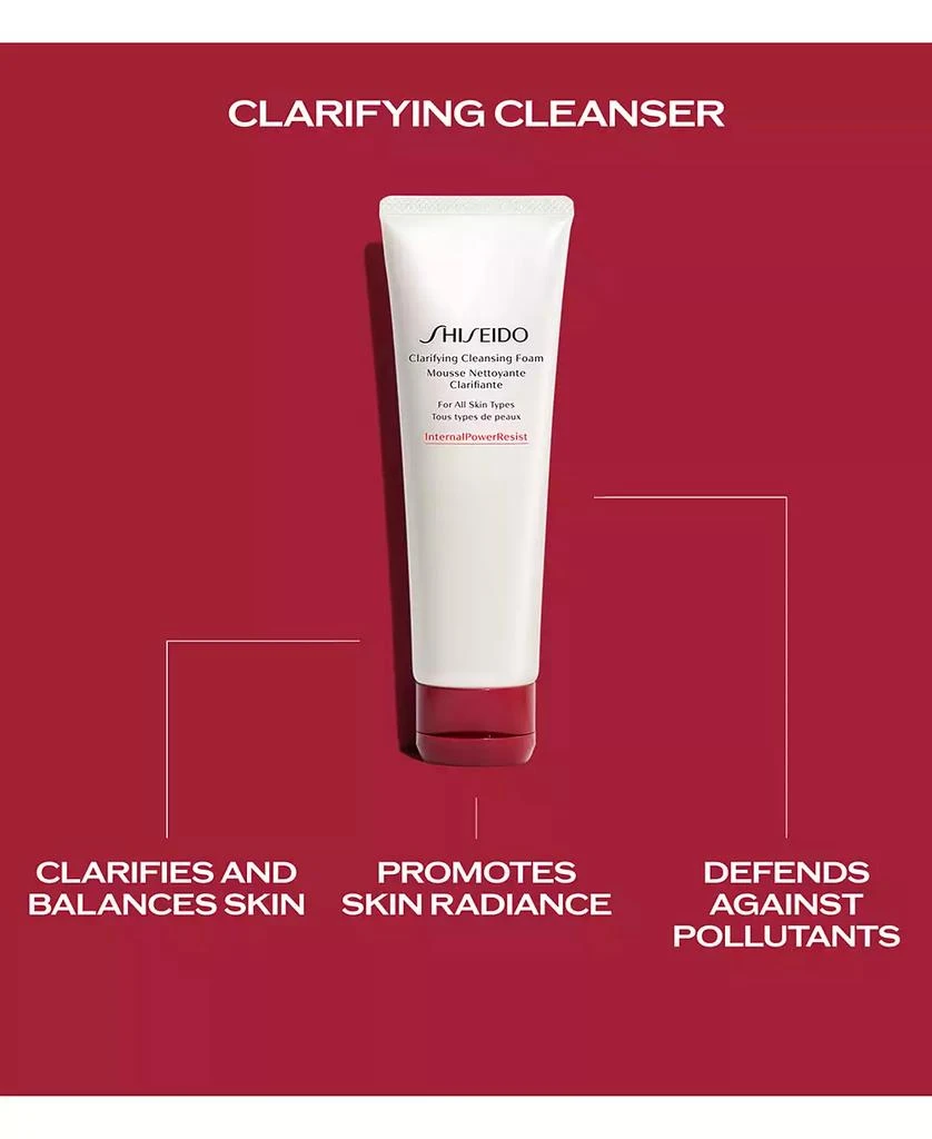 Shiseido Clarifying Cleansing Foam, 4.2-oz. 5