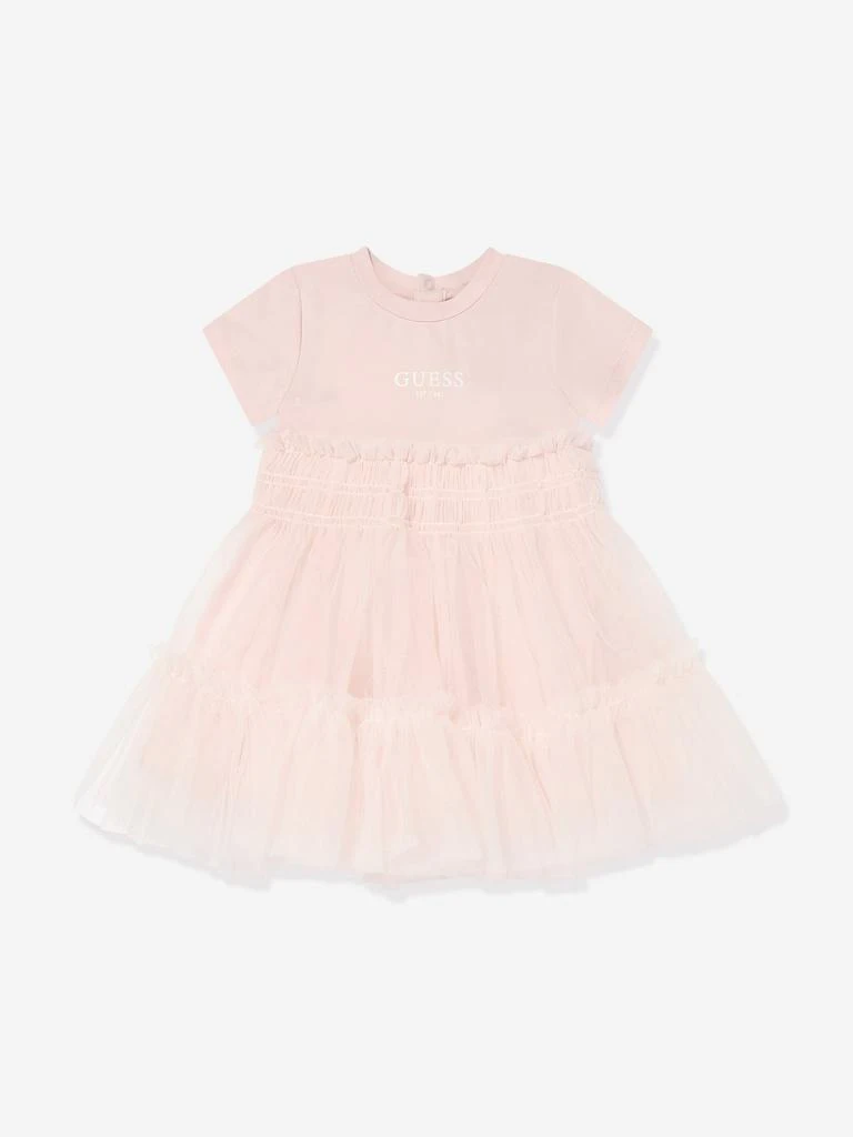 GUESS Baby Girls Dress with Knickers in Pink 2