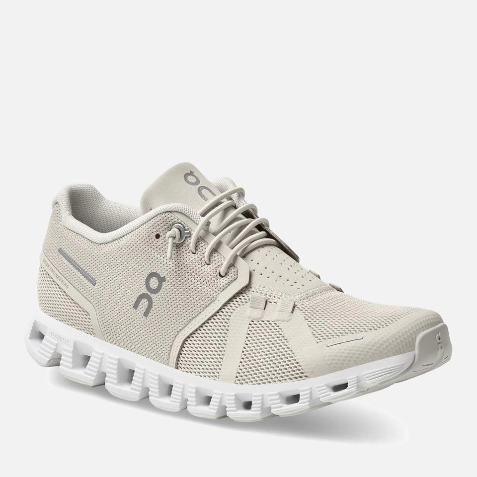 On ON WOMEN'S CLOUD 5 MESH RUNNING TRAINERS 2