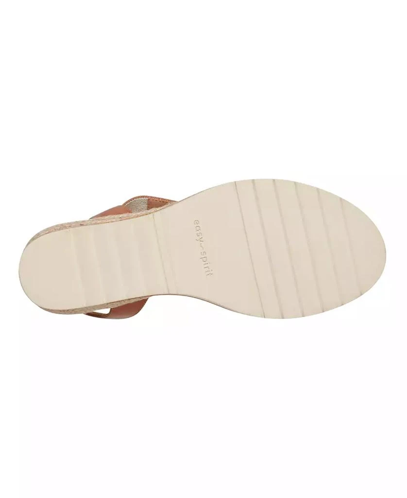 Easy Spirit Women's Sabina Strappy Low Wedge Sandals 5