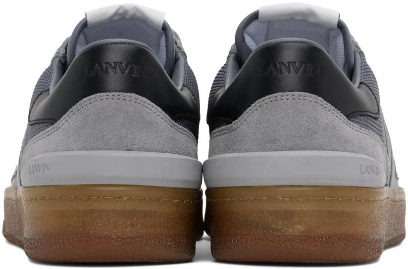 Lanvin Gray Clay Mesh Sneakers 2