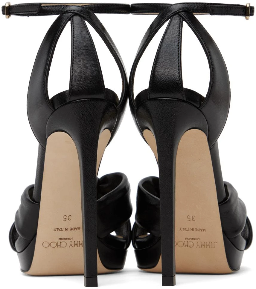 Jimmy Choo Black Rosie 120 Heeled Sandals 2