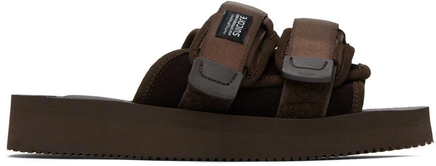 SUICOKE Brown Moto-VS Sandals 1